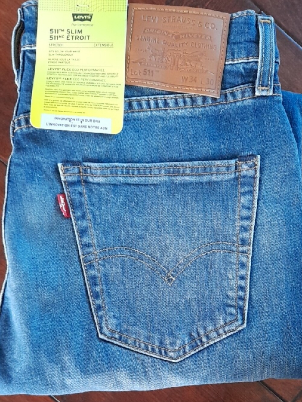 Levi's 511 Slim Men's Jeans - Blue Denim